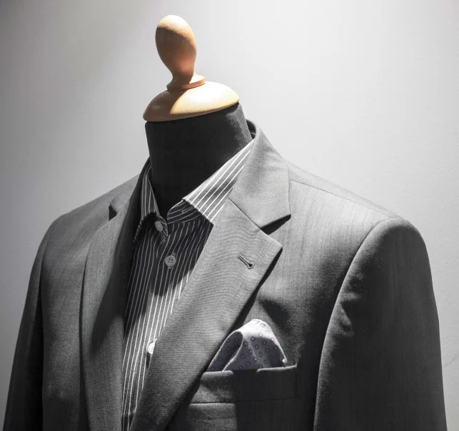 Men’s custom tailoring — garment and textile inspiration